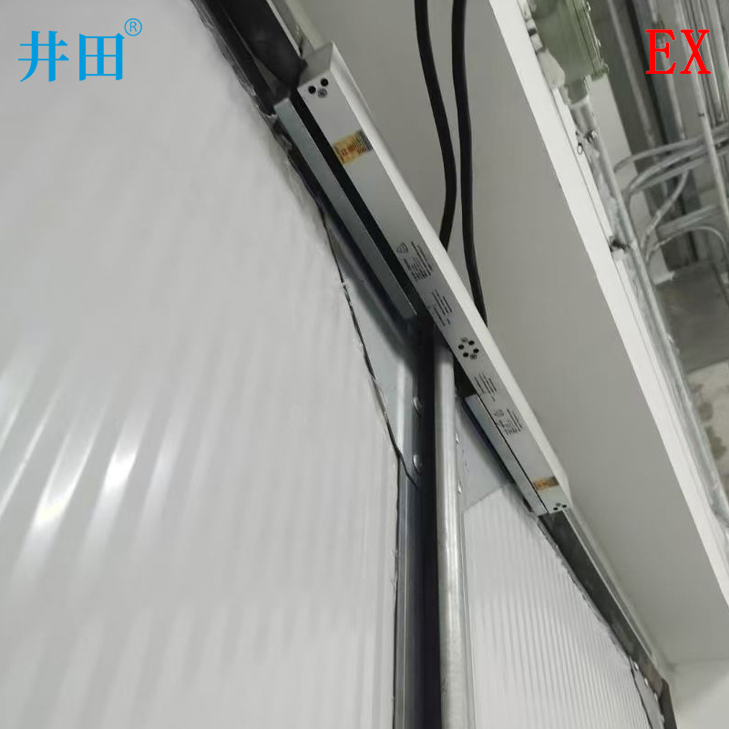 井田单门防爆电磁锁 JT-6000 安装展示